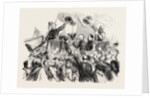 Garibaldi's Entry Into Naples, a Sketch in the Strada Di Toledo by Anonymous