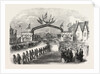 The Members of the Fire Companies Drawing the Prince of Wales Through Carleton, a Suburb of St. John, New Brunswick by Anonymous
