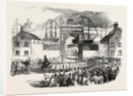 The Embarkation of the Prince of Wales at the Queen's Wharf, St. John's, Newfoundland by Anonymous