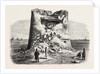 Destruction of the Martello Tower, Eastbourne, Sussex, by Sir W. Armstrong's Guns, at a Distance of 1032 Yards by Anonymous