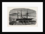 The Revolution in Sicily: Departure of Missori's Expedition on the Night of August 8 from the Faro Point, Messina, to Surprise the Torre Cavallo Fort, on the Calabrian Shore by Anonymous
