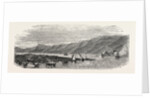The Revolution in Sicily: Troops Preparing to Embark at the Faro Point, Messina, for Saturday Evening, August 11, 1860, Italy by Anonymous