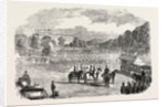 Review of Derbyshire Rifle Volunteers at Chatsworth Park, UK by Anonymous