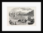 Review of Derbyshire Rifle Volunteers at Chatsworth Park, UK by Anonymous