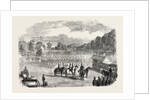 Review of Derbyshire Rifle Volunteers at Chatsworth Park, UK by Anonymous