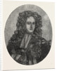 Portrait of Prince George of Denmark Composed Entirely of Minute Writing by Anonymous