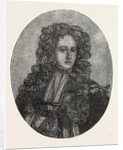 Portrait of Prince George of Denmark Composed Entirely of Minute Writing by Anonymous