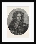 Portrait of Prince George of Denmark Composed Entirely of Minute Writing by Anonymous