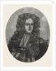 Portrait of Prince George of Denmark Composed Entirely of Minute Writing by Anonymous