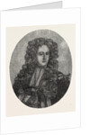 Portrait of Prince George of Denmark Composed Entirely of Minute Writing by Anonymous