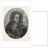 Portrait of Prince George of Denmark Composed Entirely of Minute Writing by Anonymous