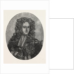 Portrait of Prince George of Denmark Composed Entirely of Minute Writing by Anonymous