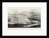 The Civil War in Spain: Battle of Galdames, April 30, 1874, View from the Heights of Montellano by Anonymous