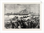 Double Sculling-Match on the Thames: The Finish by Anonymous