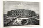 The Roman Coliseum of Thysdrus, at El Djem, Near Tunis by Anonymous