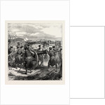 The War in Spain: A Sketch in the Battery of San Lorenzo, Near Bilbao by Anonymous