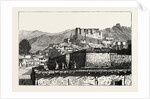 The Mission to Yarkund and Kashgar: Bazaar at Leh, Middle Thibet by Anonymous