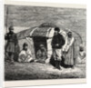 The Mission to Yarkund and Kashgar: Travellers' Smoking-Divan in a Kirghiz Tent by Anonymous
