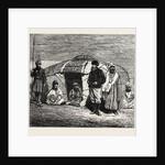 The Mission to Yarkund and Kashgar: Travellers' Smoking-Divan in a Kirghiz Tent by Anonymous
