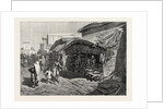 Native Shop in Bazaar Street, Calcutta by Anonymous