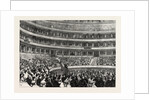 The Royal Albert Hall on a State Occasion, London by Anonymous