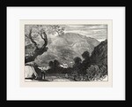 Sketches from Palestine: Mount Ebal and Shechem (Nablous) by Anonymous