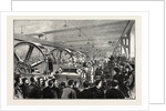 Opening of the Liverpool Docks Overhead Electric Railway: Lord Salisbury Turning on the Electric Current by Anonymous