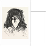 Face Lighted by Footlights by Anonymous