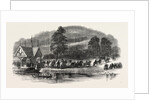Arrival of Her Majesty Queen Victoria at Worsley by Anonymous
