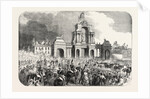 The Royal Procession at Windsor Bridge Arch, Salford by Anonymous