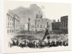 Royal Visit to Liverpool, Queen Victoria at the Town Hall, Area of the Exchange by Anonymous