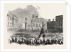 Royal Visit to Liverpool, Queen Victoria at the Town Hall, Area of the Exchange by Anonymous