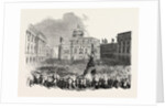 Royal Visit to Liverpool, Queen Victoria at the Town Hall, Area of the Exchange by Anonymous