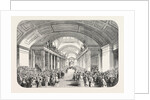 Presentation of the Address to Her Majesty Queen Victoria, in the Exchange, Manchester by Anonymous