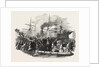 Reception of Kossuth, on Board the Madrid Steamer, at Southampton by Anonymous