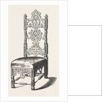 Papier Mache Chair by Anonymous