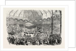 Drawing of the Lottery of the Golden Ingots, in the Circus of the Champs Elysees, at Paris, France by Anonymous