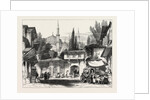 A Street in Constantinople, with the Fountain and Mosque of Sultan Achmet by Anonymous