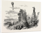 Ascent of M. Poitevin's Balloon from Nantes, France by Anonymous