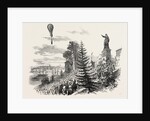 Ascent of M. Poitevin's Balloon from Nantes, France by Anonymous