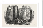 The Revolution in France: The First Barricade, Corner of the Rue Des Grandes Audriettes, Paris, 1851 by Anonymous