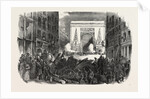 The Revolution in France: The Monster Barricade of the Porte St. Denis, Paris, 1851 by Anonymous