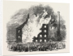 Destructive Fire at Fiskerton Mill, Near Southwell, Notts. by Anonymous