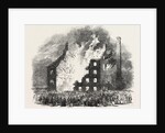 Destructive Fire at Fiskerton Mill, Near Southwell, Notts. by Anonymous