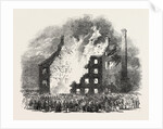 Destructive Fire at Fiskerton Mill, Near Southwell, Notts. by Anonymous