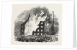 Destructive Fire at Fiskerton Mill, Near Southwell, Notts. by Anonymous