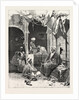 A Barber's Shop at Cairo: Discussing the Situation, Egypt by Anonymous