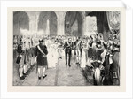 The Royal Marriage at Berlin, Germany: Torch-Dance at the Royal Palace by Anonymous