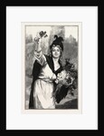A London Flower-Girl, UK, in the Salon Des Champs Elysees, Paris, France by Anonymous