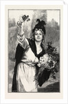 A London Flower-Girl, UK, in the Salon Des Champs Elysees, Paris, France by Anonymous